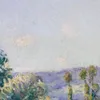 Sahurs Meadows in Morning Sun (1894)-d1 by Alfred Sisley