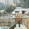 Snow at Louveciennes (1874)-d2 by Alfred Sisley