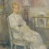 Alice Gamby dans le salon (1890)-d2 by Berthe Morisot