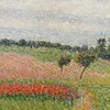 Les Coteaux de Thierceville, temps gris (1888)-d1 by Camille Pissarro