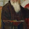 Self Portrait  (1896)-d2 by Camille Pissarro