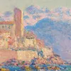 Antibes, Le Fort (1888)-d1 by Claude Monet