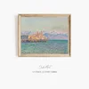 Antibes, Le Fort (1888)-frame by Claude Monet