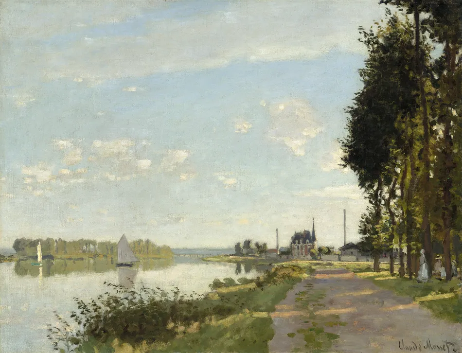 Argenteuil (c. 1872)-full by Claude Monet