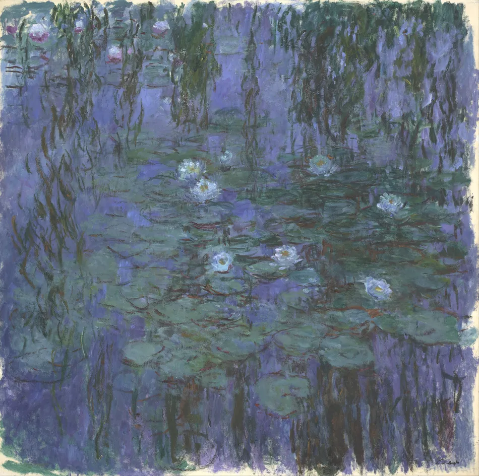 Blue Water Lilies (1916 – 1919) by Claude Monet