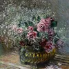 Fleurs dans un pot (Roses et brouillard) (1878)-full by Claude Monet