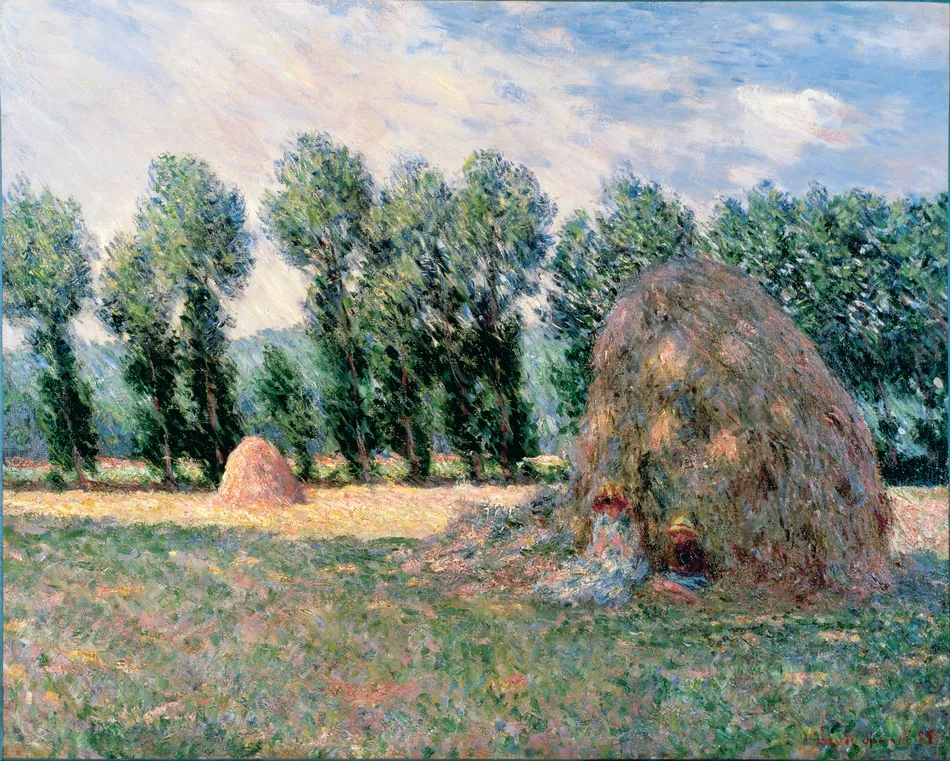 Haystacks (1885) by Claude Monet