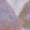 Haystacks (Effect of Snow and Sun) (1891)-d1 by Claude Monet