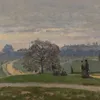 Hyde Park, London (circa 1871)-d2 by Claude Monet