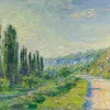 La Route De Vétheuil-full by Claude Monet