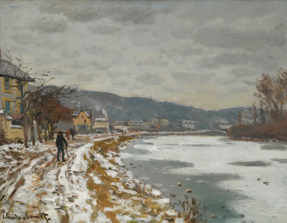 La Seine À Bougival (1869)-full by Claude Monet