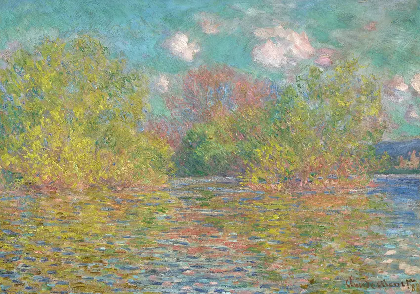 La Seine près de Giverny (1888) by Claude Monet