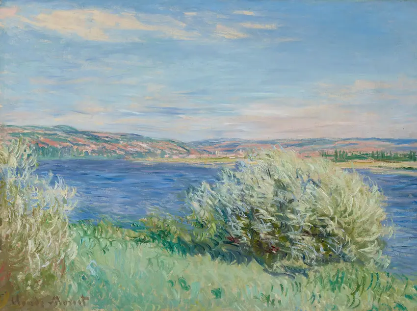 Les bords de la Seine près de Vétheuil (1881) by Claude Monet