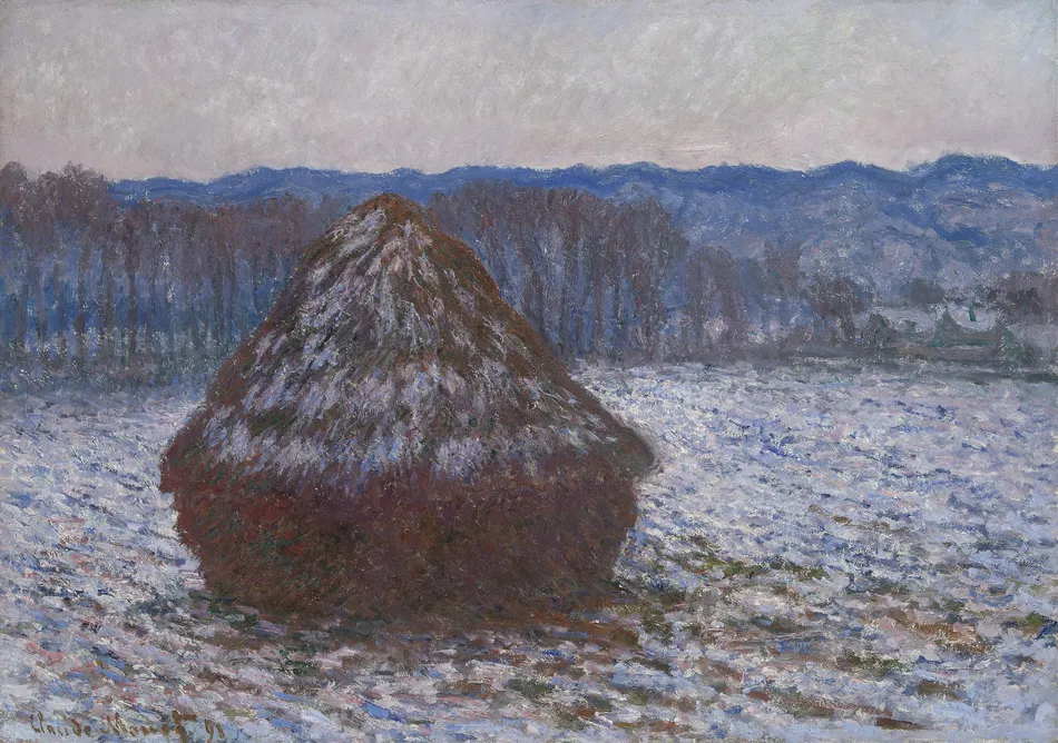 Stack of Wheat (1890) by Claude Monet