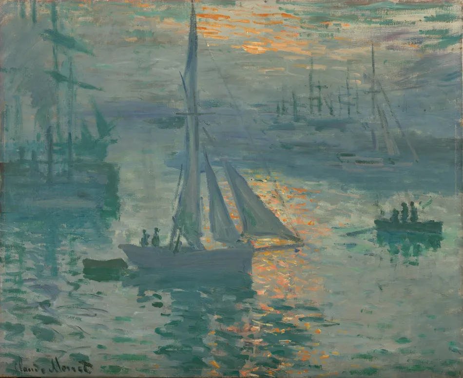 Sunrise (Marine) (1873)-full by Claude Monet
