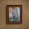 The Manneporte near Étretat (1886)-frame by Claude Monet
