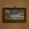 Water Lily Pond (1900)-frame by Claude Monet