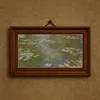 Water Lily Pond (1917-19)-frame by Claude Monet