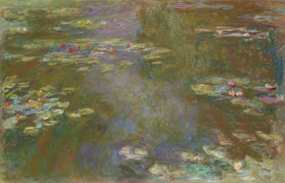Water Lily Pond (1917-19)-full by Claude Monet