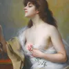 Girl with a rose-d2 by Delphin Enjolras