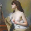 Girl with a rose-full by Delphin Enjolras
