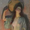 La femme au tambour de basque (1892)-full by Edouard Rosset-Granger