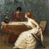 Frage an die Karten (1889)-full by Édouard Bisson