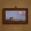 Crépuscule en Brière-frame by Ferdinand du Puigaudeau