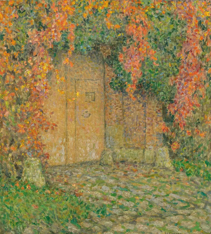 Le Portail (1923) by Henri Le Sidaner