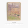 Dans le Brouillard (late 19th-early 20th century)-frame by Henri Martin