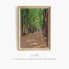Une allée dans le Parc du Château de Versailles-frame by Henri Martin