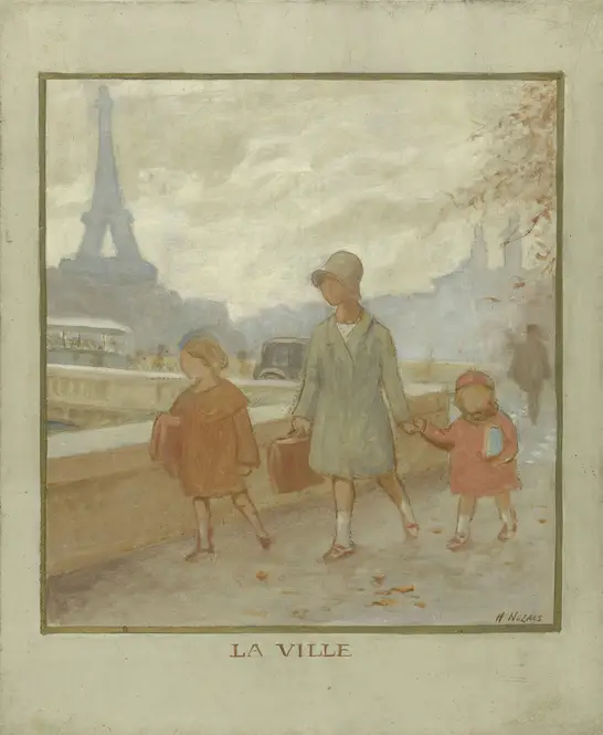 La ville (1933) by Henri Nozais