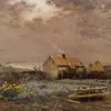 Landscape (c. 1880)-d2 by Jean Charles Cazin