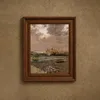 Landscape (c. 1880)-frame by Jean Charles Cazin