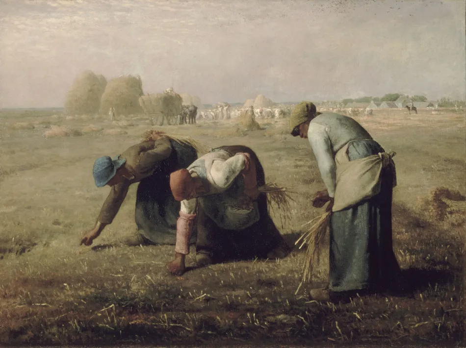 Gleaners by Jean-François Millet