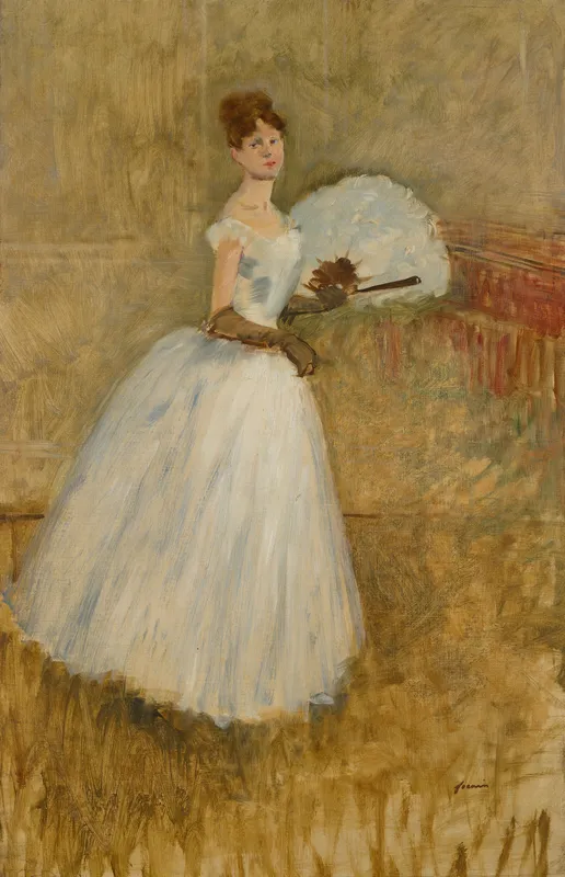 Isa Tyde, La belle Irlandaise (circa 1890) by Jean-Louis Forain