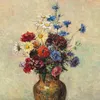 Flowers in a Vase (c. 1910)-d2 by Odilon Redon