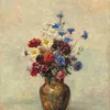 Flowers in a Vase (c. 1910)-full by Odilon Redon