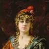Oriental With Jewelry (1891)-d2 by Paul De La Boulaye