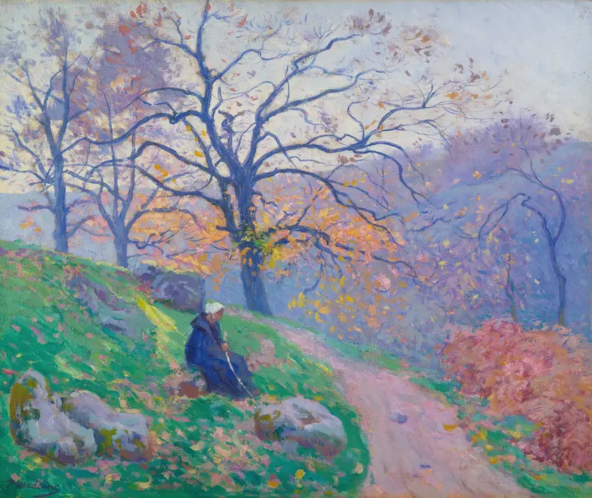 Sur Le Chemin Du Diben (1910) by Paul Madeline