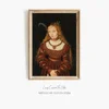 Sibylle of Cleves (1526)-frame by Lucas Cranach the Elder