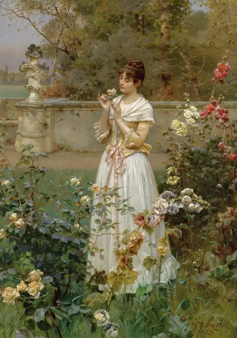 The Rose Of All Roses (1889) by Wilhelm Menzler