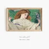 Dreams (ca. 1861)-frame by Frederic William Burton