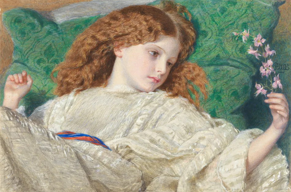 Dreams (ca. 1861)-full by Frederic William Burton