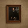 Portrait of the Humanist Giovanni Paolo Cornaro (1561)-frame by Jacopo Tintoretto