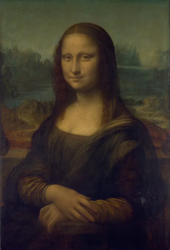 The Mona Lisa (1503- 1505)-full by Leonardo da Vinci
