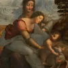 The Virgin and Child with St. Anne-d2 by Leonardo da Vinci