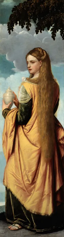 Mary Magdalene (1540-50)-full by Moretto Da Brescia