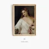 Flora (1517)-frame by Titian