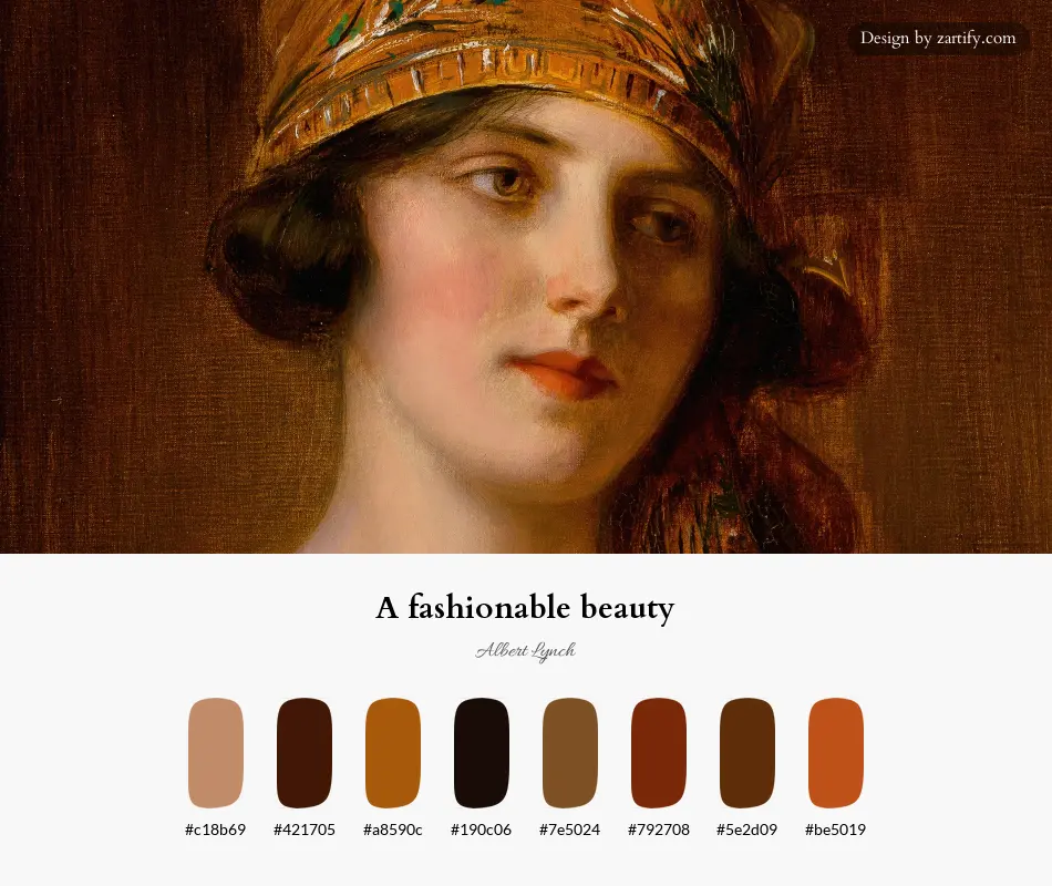 A fashionable beauty-palette by Albert Lynch